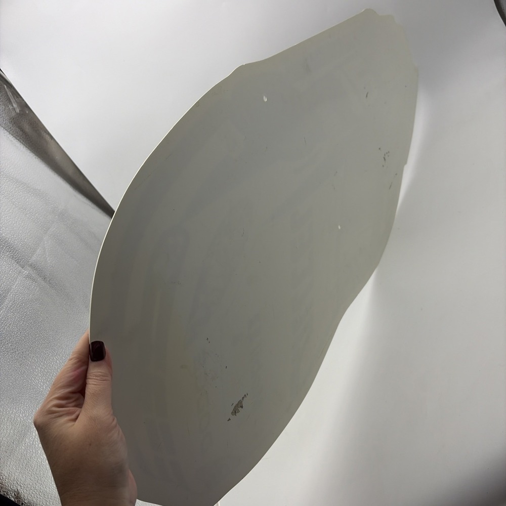 Vtg Ryan Newman #12 Alltel Dodge NASCAR 34" Die-Cut Plastic Garage Sign - Picture 5 of 6